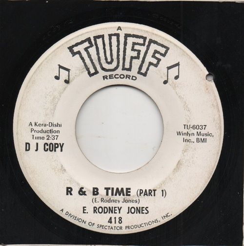 E RODNEY JONES - R&B TIME (PART 1) / R&B TIME (PART 2) - PROMO