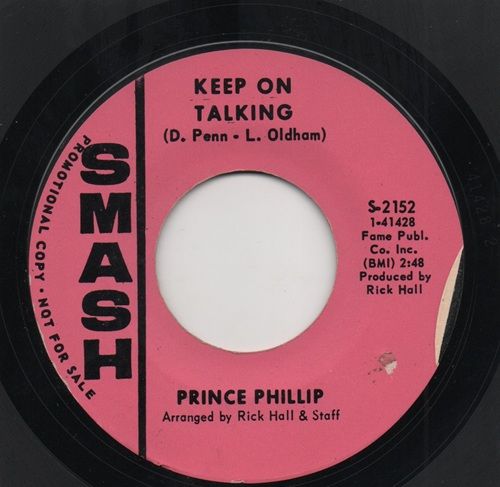 PRINCE PHILIP - KEEP ON TALKING / LOVE IS A WONDERFUL THING