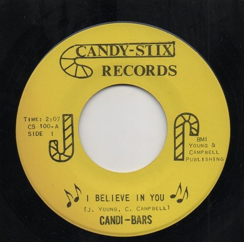 CANDI-BARS - I BELIEVE IN YOU / YOU'RE THE ONE