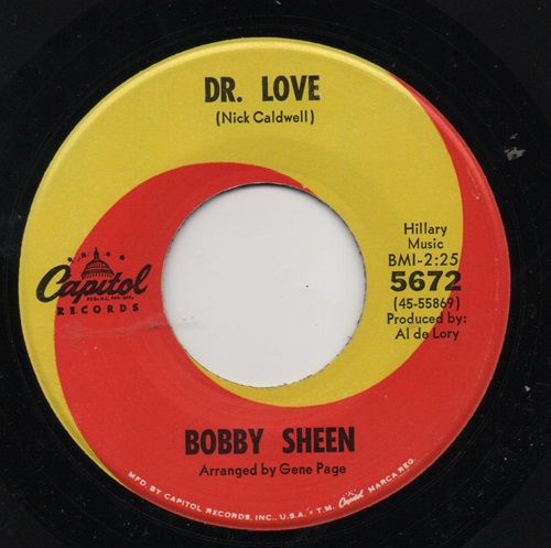 BOBBY SHEEN - DR LOVE / SWEET SWEET LOVE