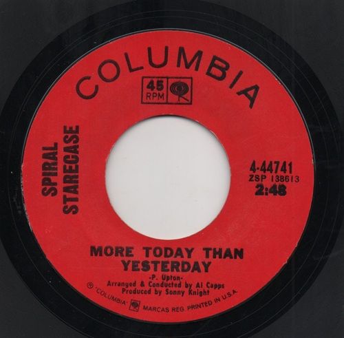 SPIRAL STAIRCASE - MORE TODAY THAN YESTERDAY / BROKEN-HEARTED MAN