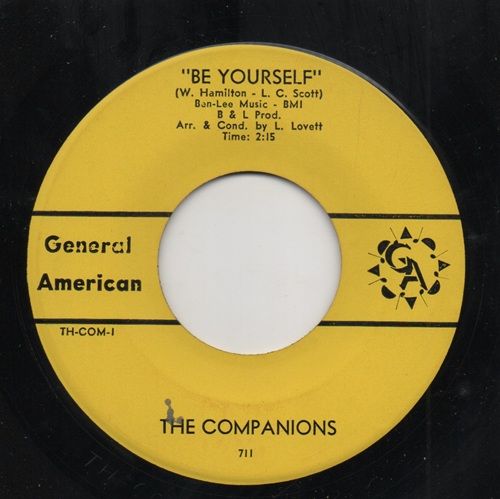 COMPANIONS - BE YOURSELF / HELP A LONELY GUY
