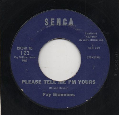 FAY SIMMONS - PLEASE TELL ME I'M YOURS