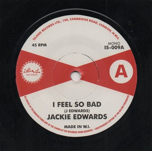 JACKIE EDWARDS - I FEEL SO BAD/ JULIAN CONVAY - A LITTLE BIT HURT
