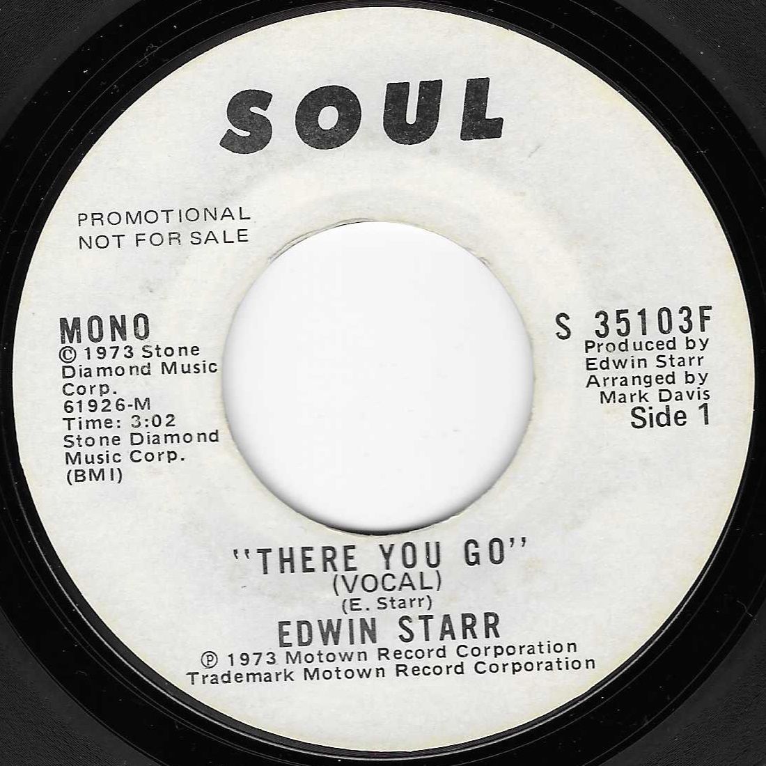 EDWIN STARR - THERE YOU GO (DJ)