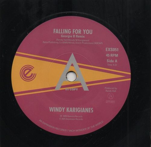 WINDY KARIGIANES - FALLING FOR YOU (GEORGIE B REMIX) / FALLING FOR YOU