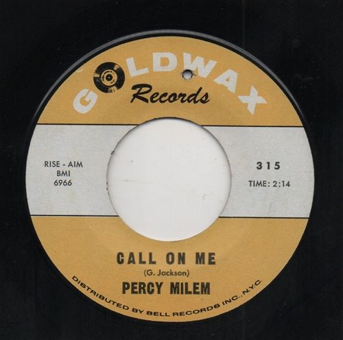 PERCY MILEM - CALL ON ME