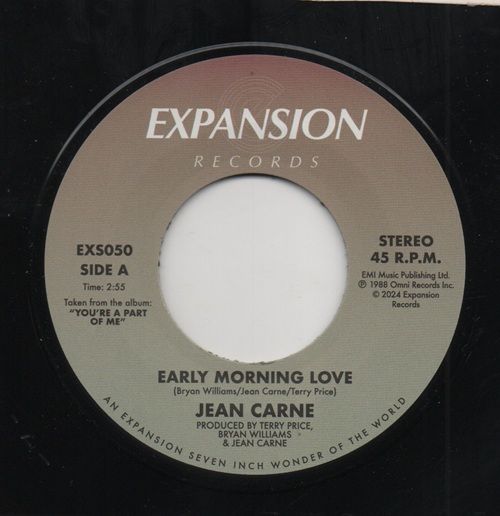 JEAN CARNE - EARLY MORNING LOVE / HEARTACHE