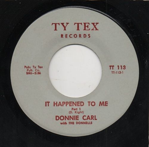 DONNIE CARL - IT HAPPENED TO ME PT.1 & PT.2