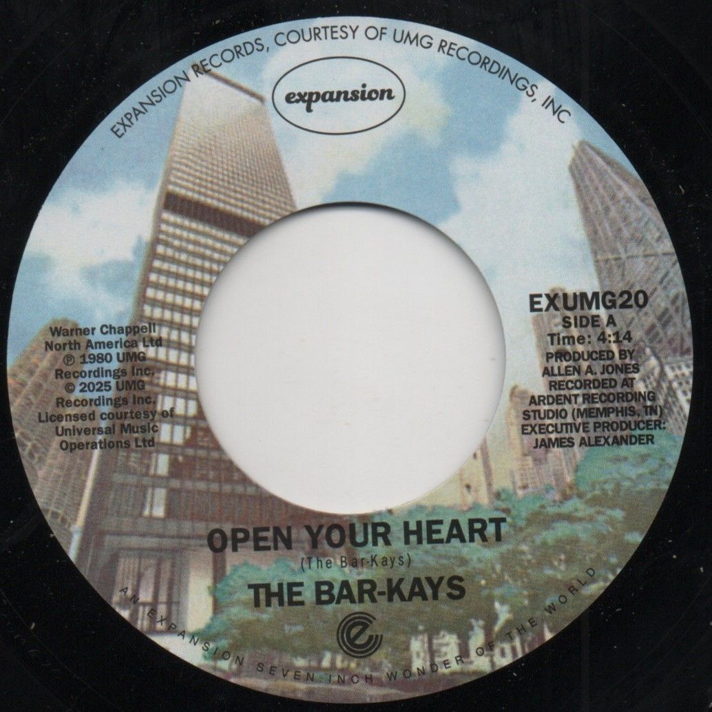 BAR-KAYS - OPEN YOUR HEART / FEELS LIKE I'M FALLING IN LOVE