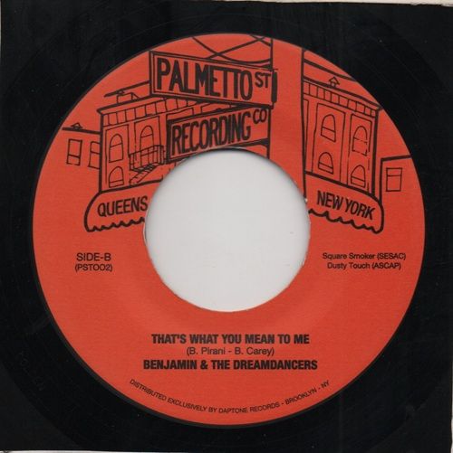 BENJAMIN & THE DREAMDANCERS - THAT'S WHAT YOU MEAN TO ME