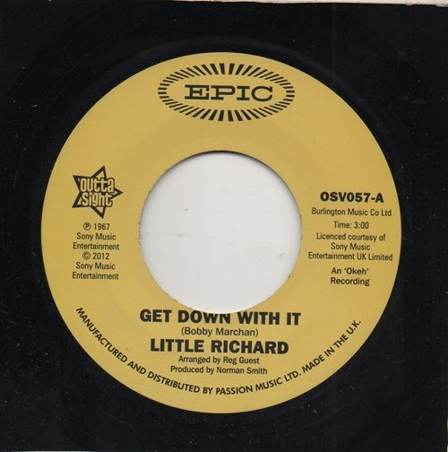 LITTLE RICHARD - GET DOWN WITH IT / I DON'T WANT TO DISCUSS IT