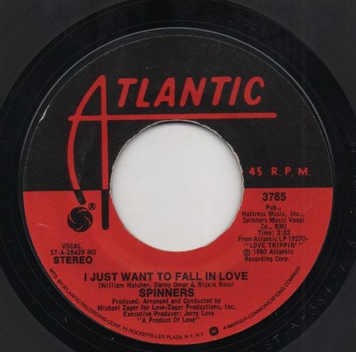 SPINNERS - I JUST WANT TO FALL IN LOVE / HEAVY ON THE SUNSHINE