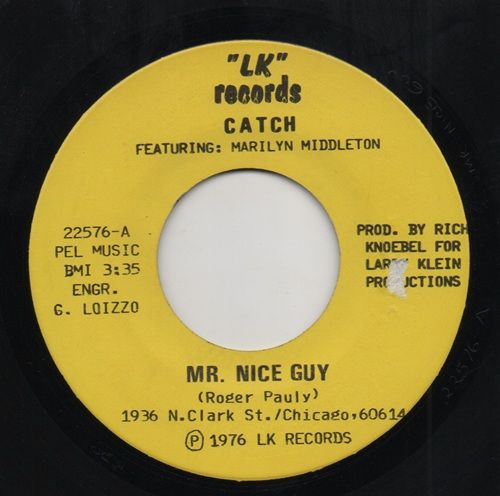 CATCH FEAT. MARILYN MIDDLETON - MR NICE GUY / MEPHISTO'S NIGHTMARE