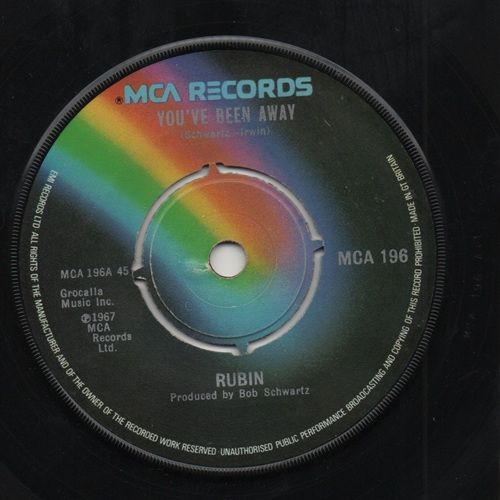 RUBIN - YOU'VE BEEN AWAY / BABY YOU'RE MY EVERYTHING