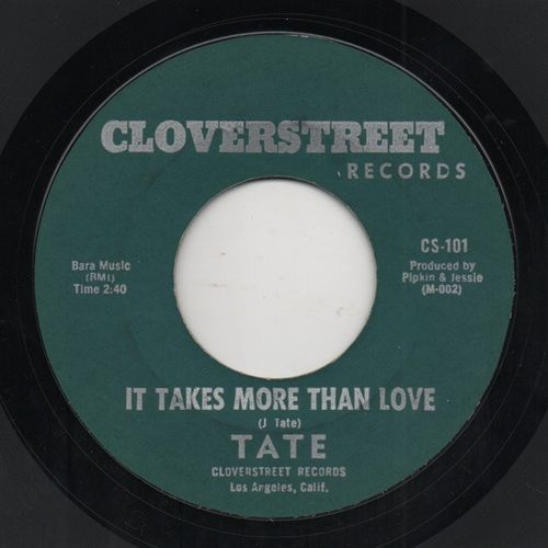 TATE - IT TAKES MORE THAN LOVE / FREE