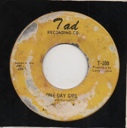 HAROLD CURINGTON - ONE DAY GIRL / AFRICAN TWIST