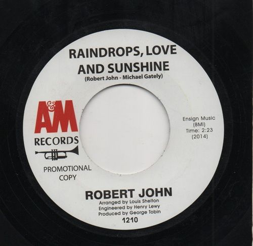 ROBERT JOHN - RAINDROP'S, LOVE AND SUNSHINE / ZU ZU BLUES BAND - ZU ZU MAN