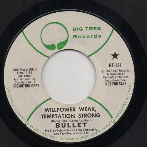 BULLET - WILLPOWER WEAK, TEMPTATION STRONG