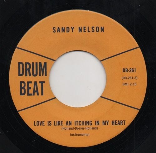 SANDY NELSON - LOVE IS LIKE AN ITCHING IN MY HEART