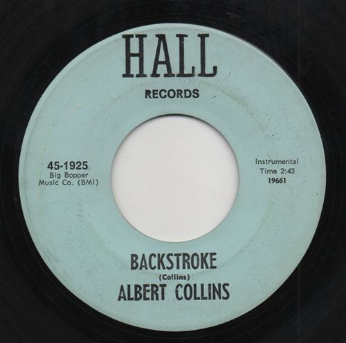 ALBERT COLLINS - BACKSTROKE
