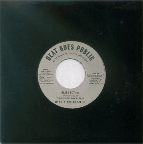DYKE & THE BLAZERS - BLACK BOY