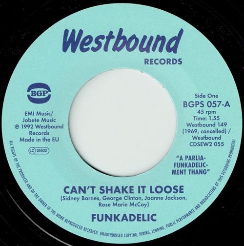 FUNKADELIC - CAN'T SHAKE IT LOOSE / I'LL BET YOU