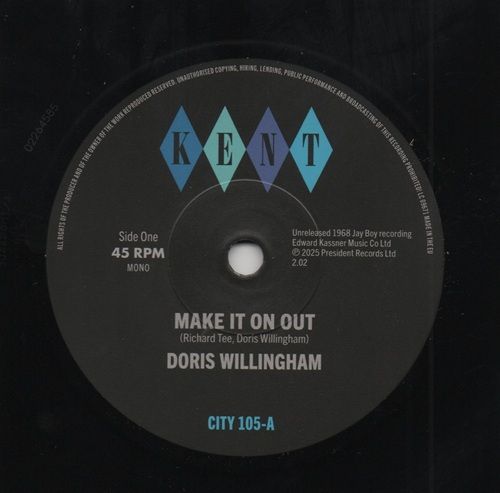DORIS WILLINGHAM - MAKE IT ON OUT / THE TAYLOR BROTHERS - I'M HOLDING ON