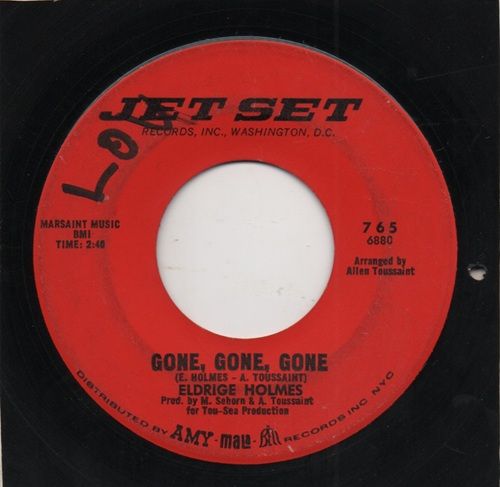 ELDRIGE HOLMES - GONE, GONE, GONE / WORRIED OVER YOU