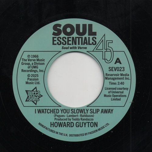 HOWARD GUYTON - I WATCHED YOU SLOWLY SLIP AWAY / THE HIGH KEYS - LIVING A LIE