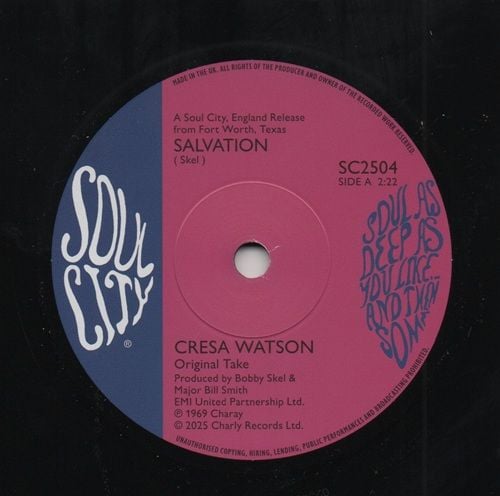 CRESA WATSON - SALVATION / ROBERT THOMAS - SALVATION