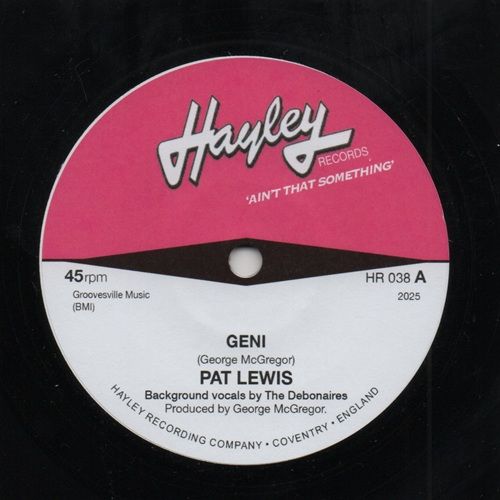 PAT LEWIS - GENI / WHEN I'M IN YOUR ARMS