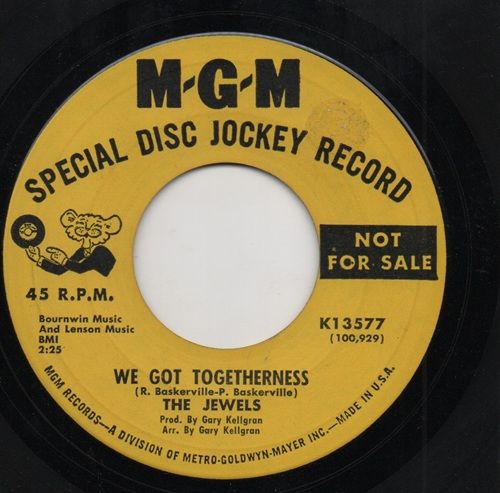 JEWELS - WE GOT TOGETHERNESS / I'M FOREVER BLOWING BUBBLES (DEMO)