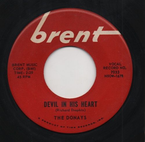 DONAYS - DEVIL IN HIS HEART / BAD BOY