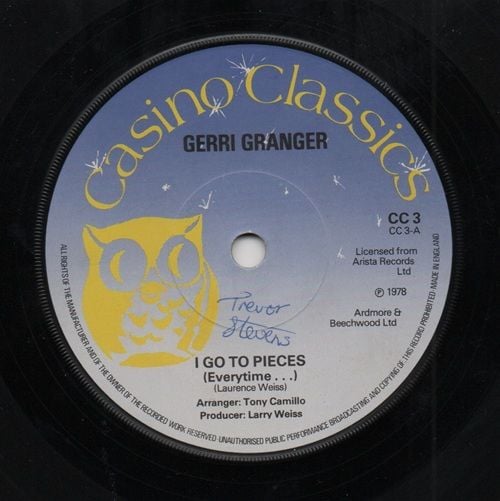 GERRI GRANGER - I GO TO PIECES / REPERATA & THE DELRONS - PANIC / JAMES & BOBBY PURIFY - SHAKE A TAIL FEATHER