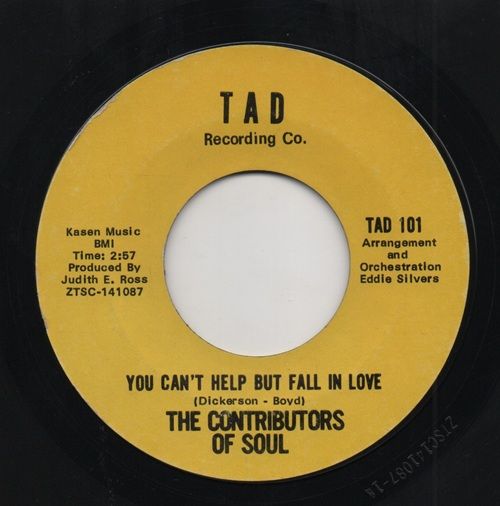 CONTRIBUTORS OF SOUL - YOU CANT HELP BUT FALL IN LOVE / WE CAN GET IT ON LATER