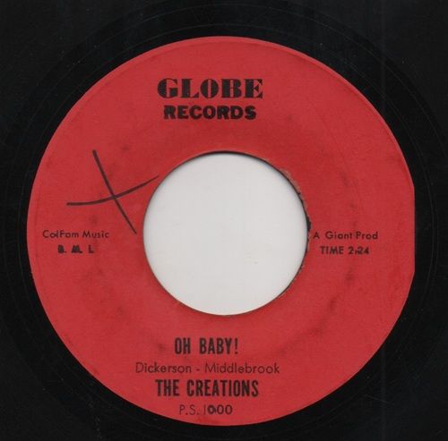 CREATIONS - OH BABY! / PLENTY OF LOVE
