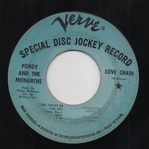 PORGY & THE MONARCHS - LOVE CHAIN / MAGIC MUSIC MAKERS