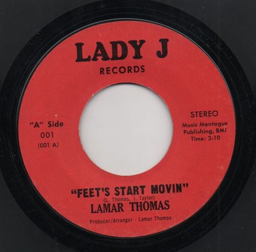 LAMAR THOMAS - FEETS START MOVIN / MY SOUL WOMAN