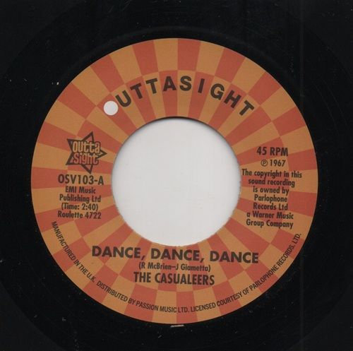 CASUALEERS - DANCE DANCE DANCE / CHUCK WOOD - SEVEN DAYS TOO LONG