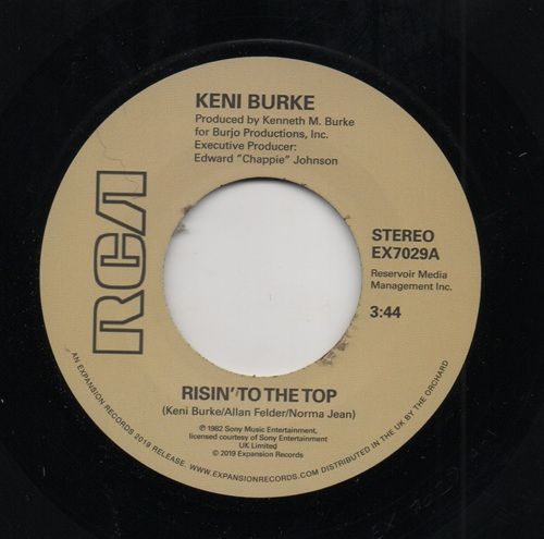 KENI BURKE - RISIN' TO THE TOP / HANG TIGHT