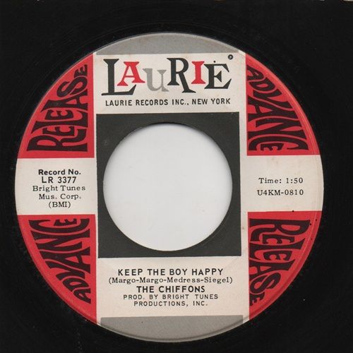 CHIFFONS - KEEP THE BOY HAPPY / IF I KNEW THEN