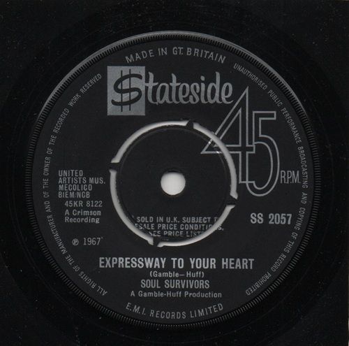 SOUL SURVIVORS - EXPRESSWAY TO YOUR HEART / HEY GYP