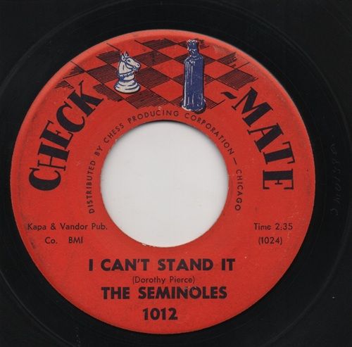 SEMINOLES - I CAN'T STAND IT / IT TAKES A LOT