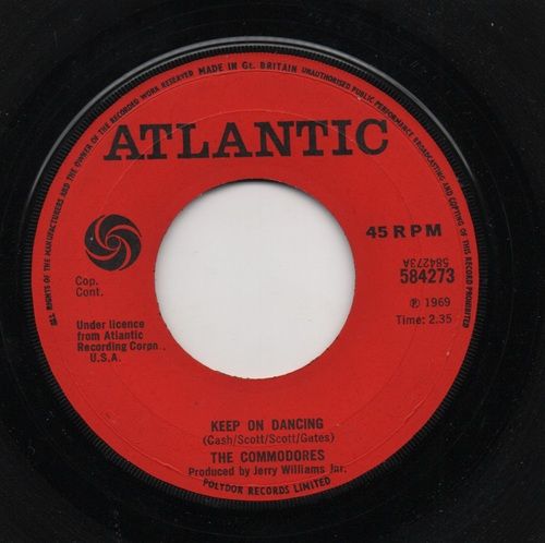 COMMODORES - KEEP ON DANCING / RISE UP