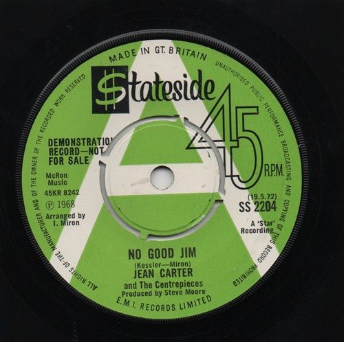 JEAN CARTER - NO GOOD JIM / AND NONE