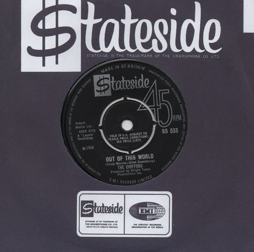 CHIFFONS - OUT OF THIS WORLD / JUST A BOY