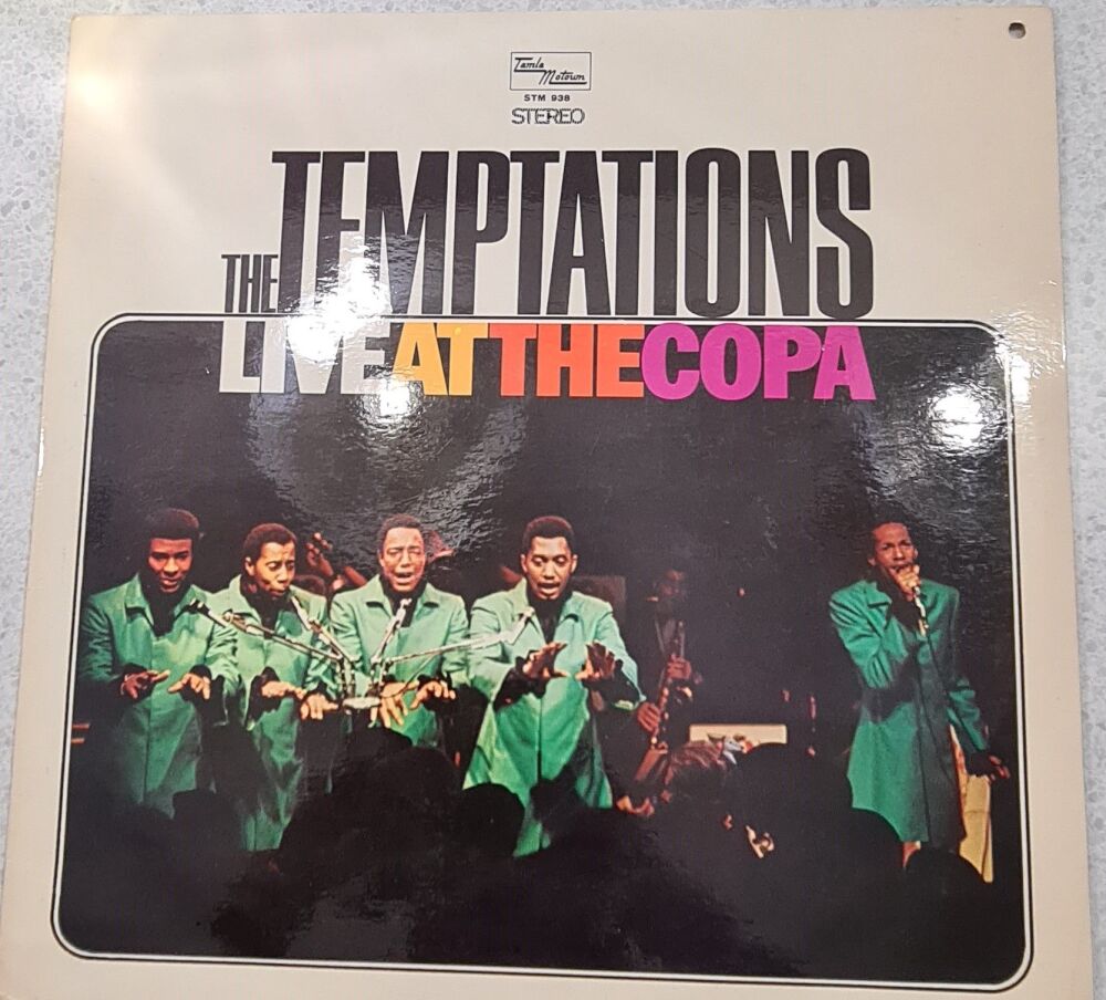 TEMPTATIONS - LIVE AT THE COPA LP