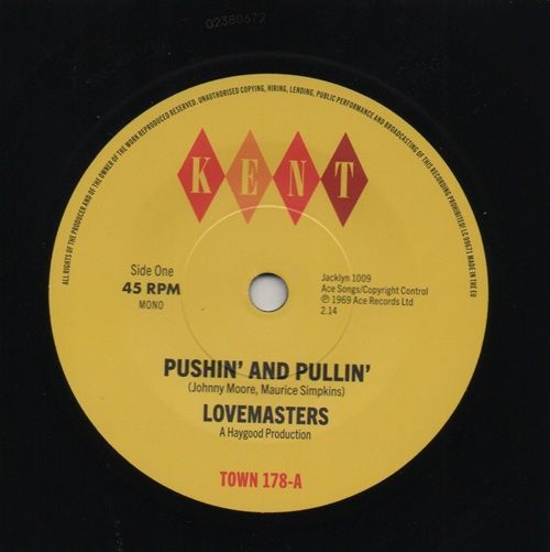 LOVEMASTERS - PUSHIN' AND PULLIN' / RON MURRAY - FIRST DAY OF SPRING