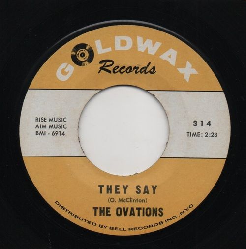 OVATIONS - THEY SAY / ME AND MY IMAGINATION